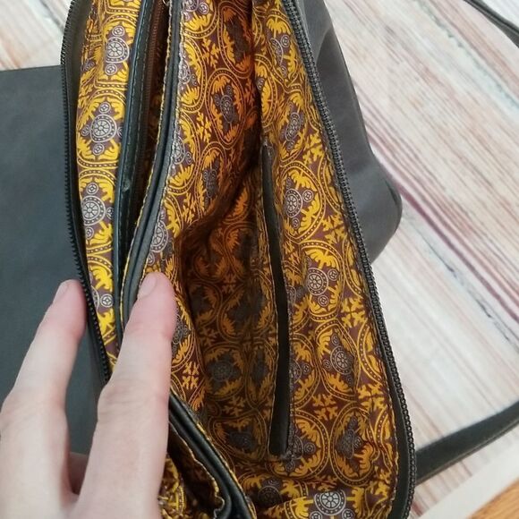 FLAPOVER Crossbody Double Compartment Purse Bag - Picture 6 of 14